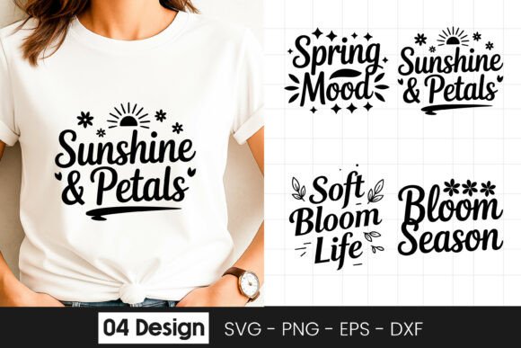 Floral Quote Graphic for Crafts and Design