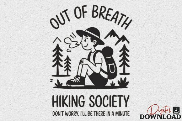 Fun Hiking Quote SVG